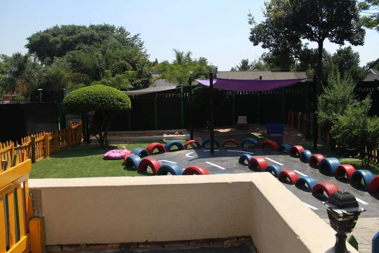 Outdoor tyre obstacle course